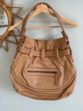 Cole Haan large leather shoulder bag